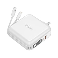 Power Bank With Built In Cable and Adapter