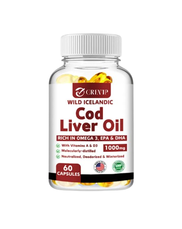 Cod Liver Oil EPA DHA Omega 3 Fish Oil 1