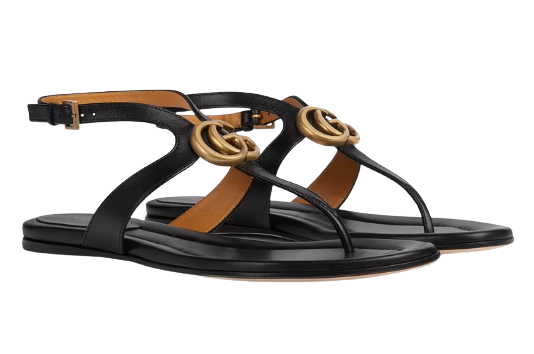 รองเท้าผู้หญิง GUCCI รุ่น Women's Double G Thong Sandal 1