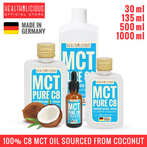 MCT Oil C8 Pure เอ็มซีทีออยล์ น้ำมันมะพร้าว 2