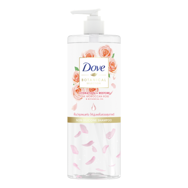 Dove Botanical Selection Hydration + Restore Shampoo  1