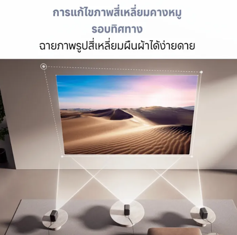 โปรเจคเตอร์ รุ่น Smart Projector L1 Pro 3