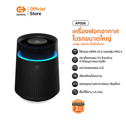 เครื่องฟอกอากาศในรถยนต์ 4