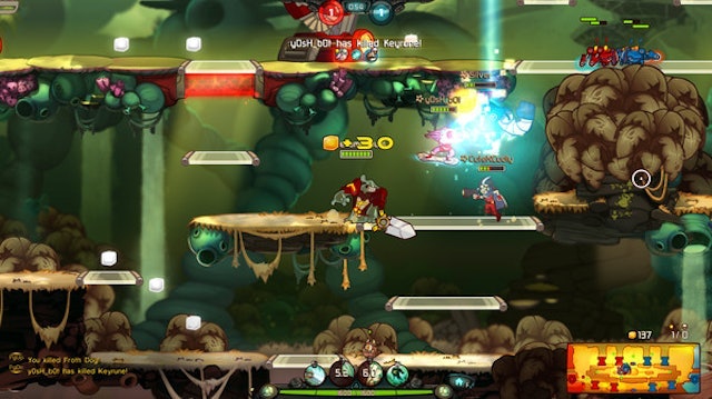 เกม MOBA น่าเล่น Awesomenauts - The 2D Moba 2