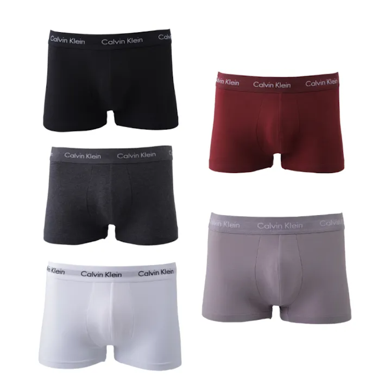 กางเกงในผู้ชาย Cotton Stretch ทรง Low Rise Trunk 2