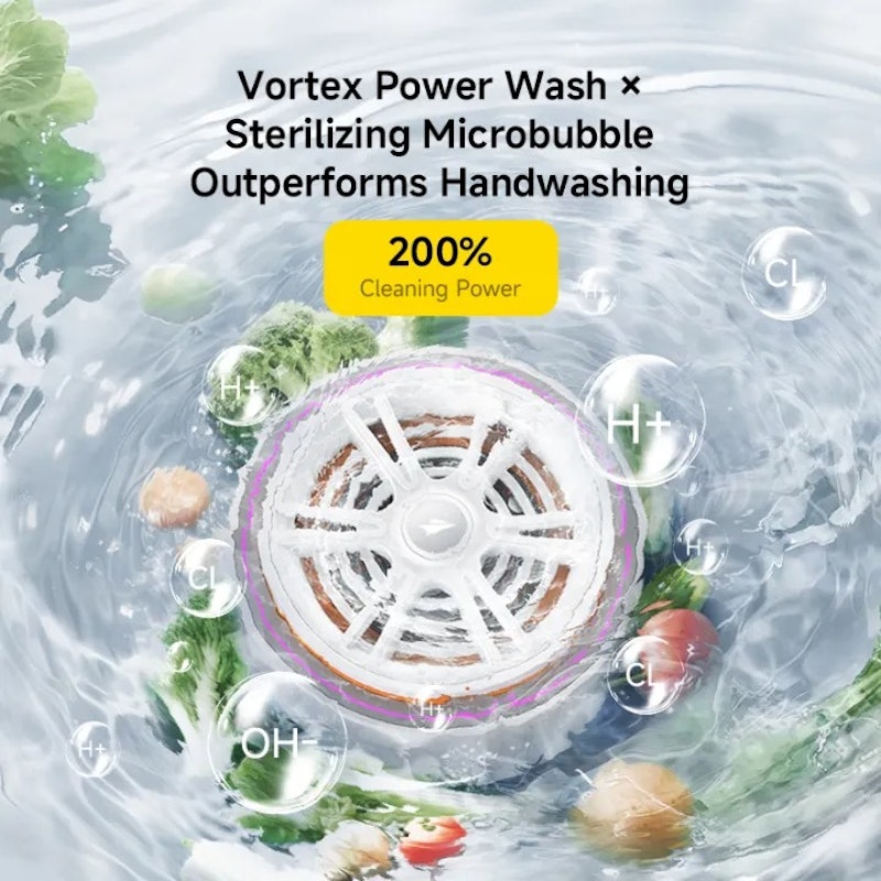 เครื่องล้างผักผลไม้อัตโนมัติ Automatic Fruit and Vegetable Washer 2