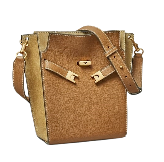 กระเป๋า Tory Burch รุ่น Lee Radziwill Pebbled Double Bucket 2
