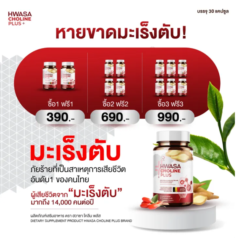 Choline Plus คอลลาเจนสำหรับบำรุงตับ 3