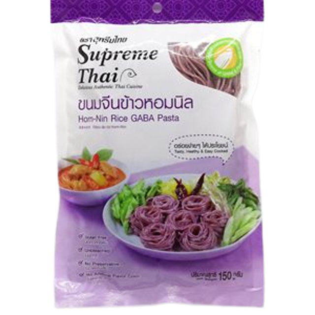 เส้นก๋วยเตี๋ยวอบแห้ง เส้นขนมจีนจากข้าวเพาะงอก 2