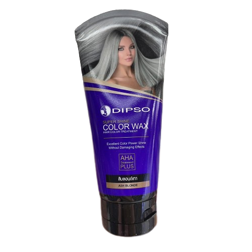 สีผม Ash Brown Hair Color Wax  Ash Blond 1