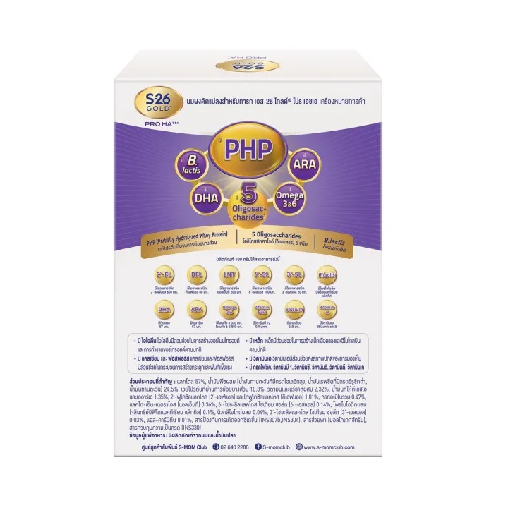 นมผง Gold Pro HA 1 2
