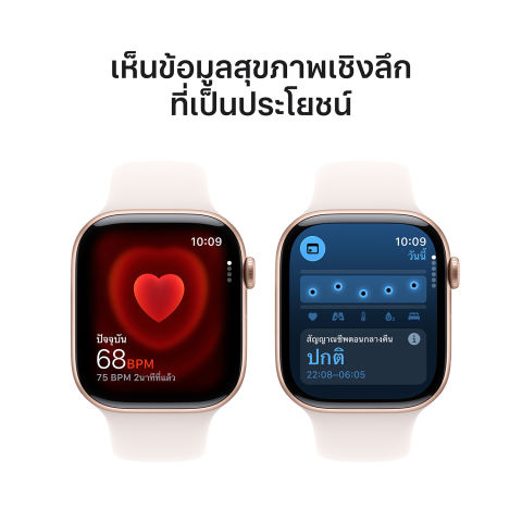 Series 11 GPS 42mm Rose Gold Aluminium Case With Sport Band 3
