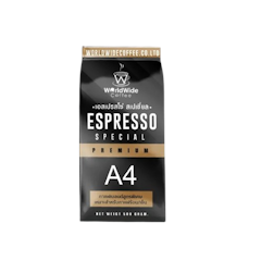 เมล็ดกาแฟคั่ว สูตร Blend Arabica & Robusta A4