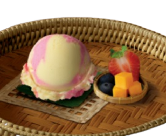 ไอศกรีมรส มะม่วง มิกซ์เบอร์รี ซอร์เบท์ 1