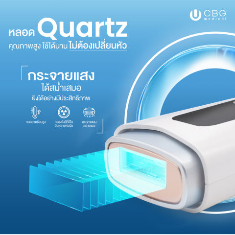 เครื่องเลเซอร์ขน รุ่น Medical IPL Classic SONA II White 2