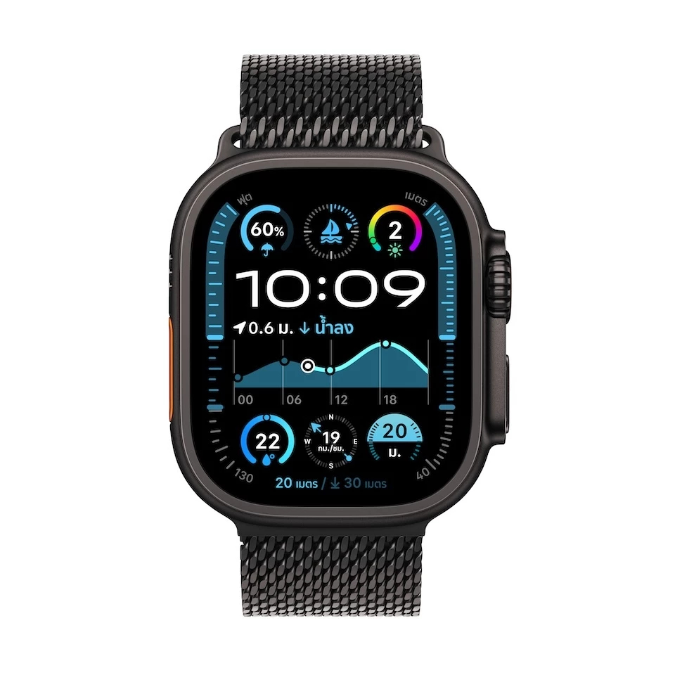 Ultra 2 GPS + Cellular 49mm Titanium Case With Titanium Milanese 2024 1