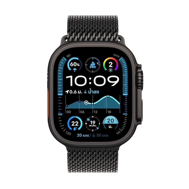 Ultra 2 GPS + Cellular 49mm Titanium Case With Titanium Milanese 2024 1
