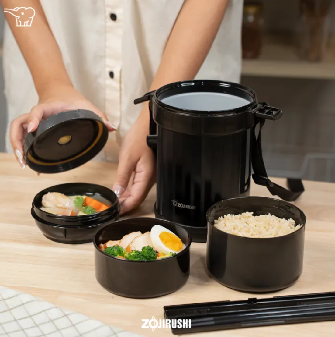 ปิ่นโตอาหารสูญญากาศ Lunch Jars  2