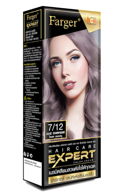 ยาย้อมผม สีพาสเทล Farger Color Cream 7/12 1