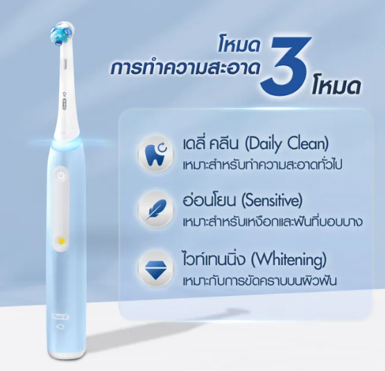 แปรงสีฟันไฟฟ้า Electric Toothbrush IO3 3