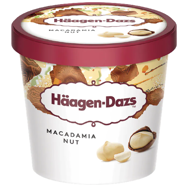 ไอศกรีม Häagen-Dazs รส Macadamia Nut 1