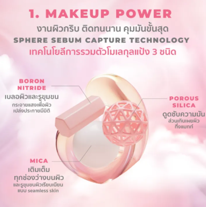 Nude Air Anti-Acne Serum Cushion SPF50+ PA++++ 3