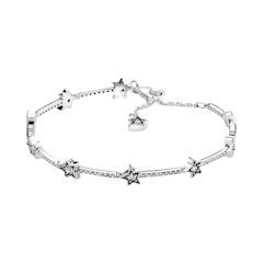 Silver Celestial Stars Bracelet