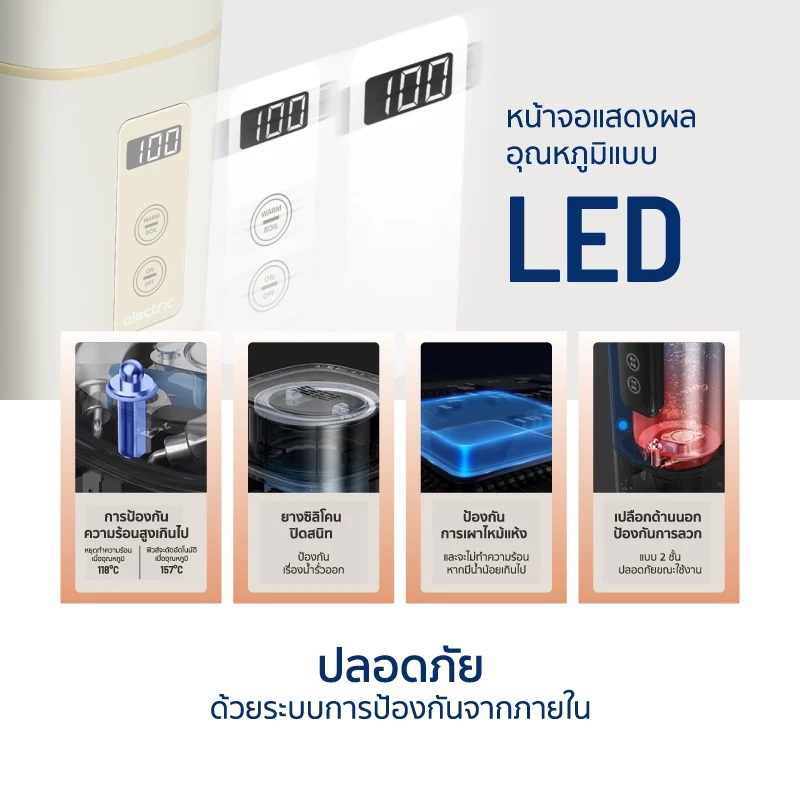 กาต้มน้ำไฟฟ้าแบบพกพา รุ่น PT-MINI 3