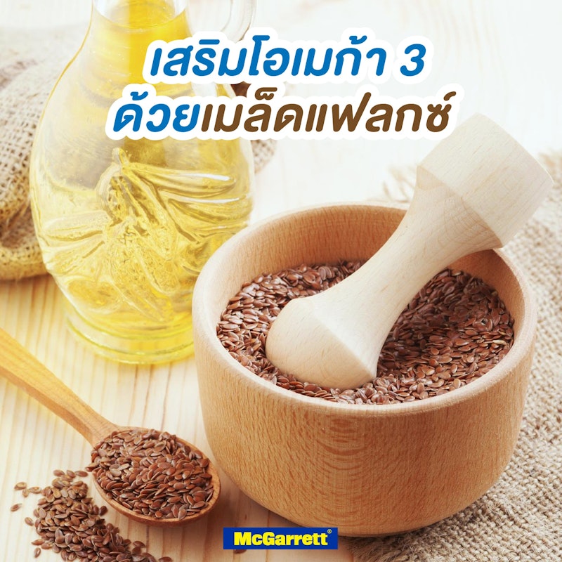 เมล็ดแฟลกซ์ Flax Seed 3