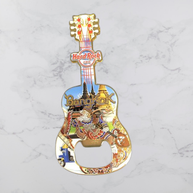 ของสะสม Hard Rock Rock Shop Erawan Opener Magnet 1