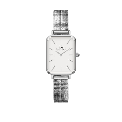 นาฬิกา QUADRO MESH SV White 1