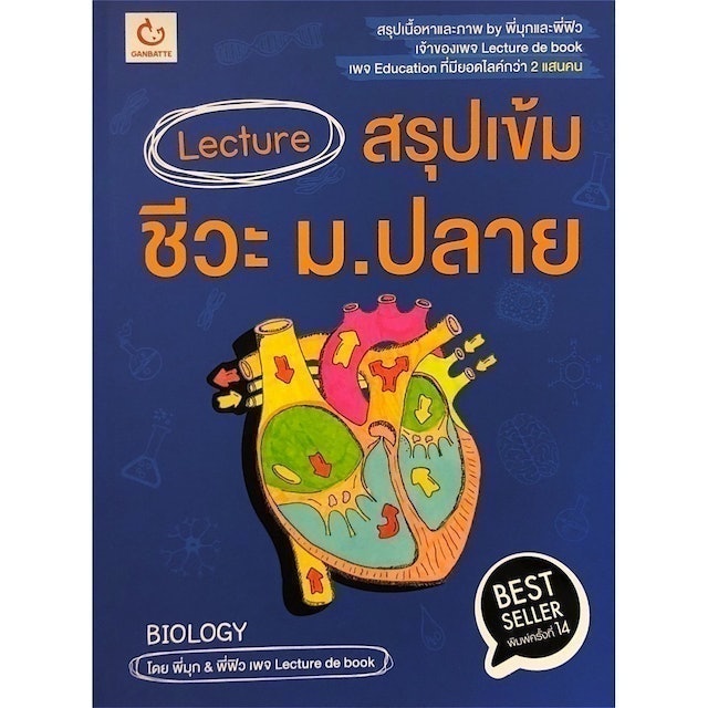 หนังสือชีวะ ม.ปลาย สรุปเข้มชีวะ ม.ปลาย 1