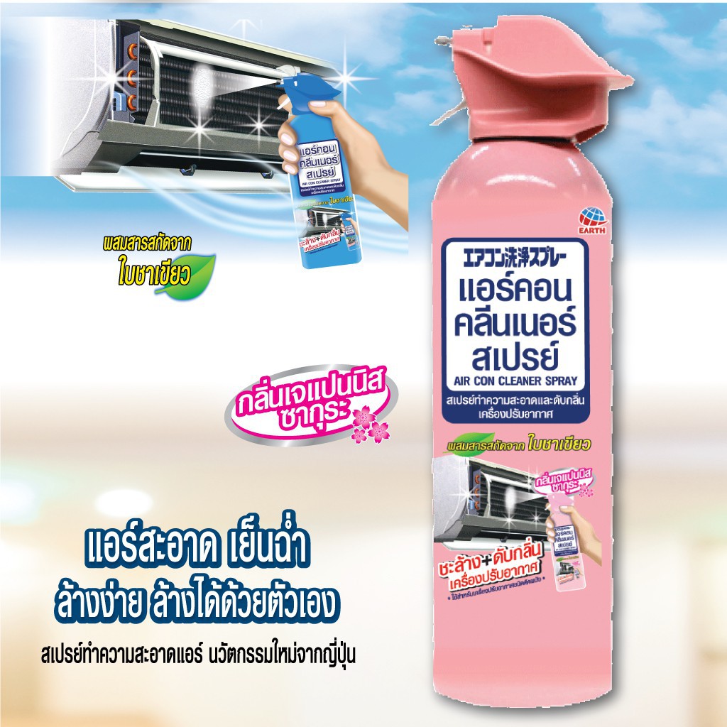สเปรย์ทำความสะอาด Spray Sakura 2
