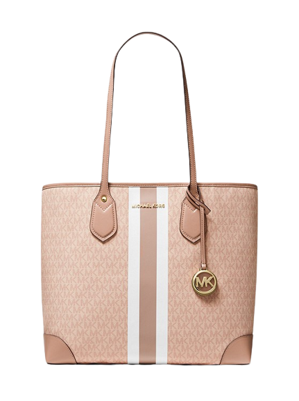 กระเป๋า Michael Kors รุ่น Eva Large Logo Stripe Tote Bag 3