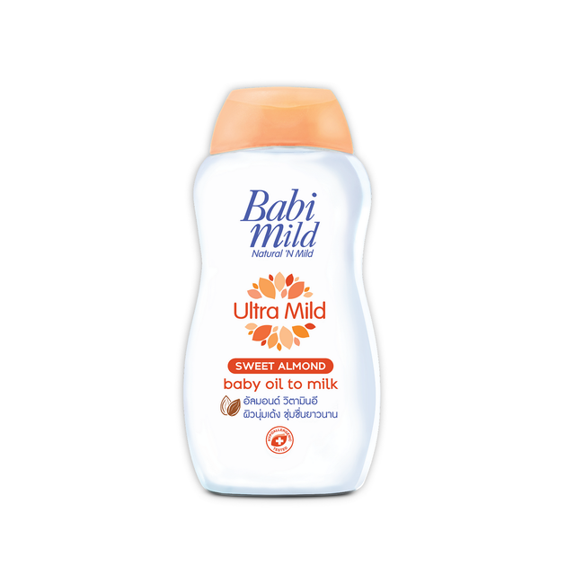 เบบี้ มายด์ เบบี้ออยล์ Sweet Almond Baby Oil To Milk 1