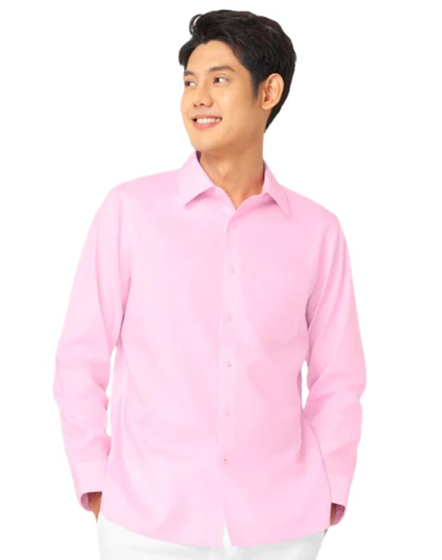 เสื้อเชิ้ต Slim Fit รุ่น GQWhite 5
