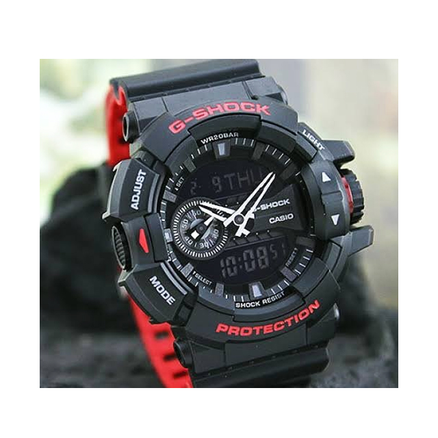 นาฬิกาข้อมือผู้ชาย Black & Red Series 3