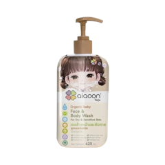 Organic Baby Face & Body Wash For Dry