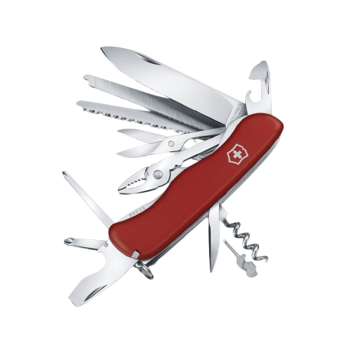 Large Pocket Knife With Metal Saw 1