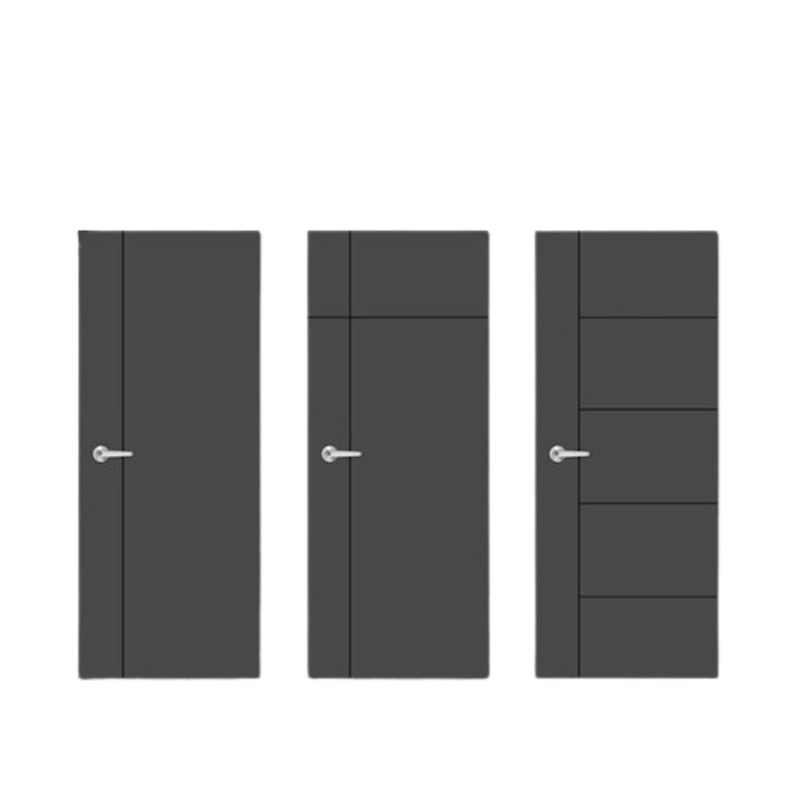 ประตูไม้เคลือบเมลามีน iDoor Premium Series 6 1
