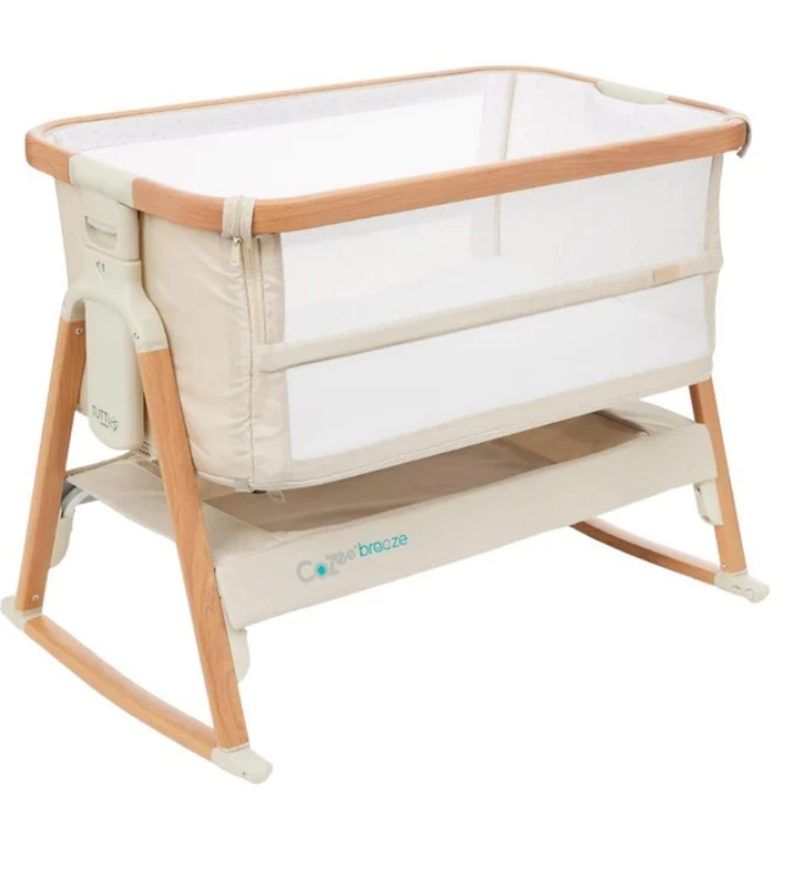 Cozee Lite Bed Side Crib With Rocking 2