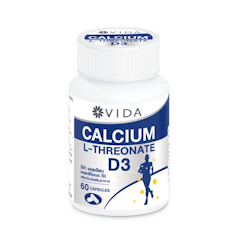 Calcium L-Threonate + D3 60 Capsules