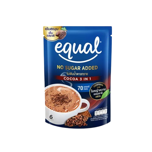  Cocoa 3in1 อิควล โกโก้ 6 ซอง 1