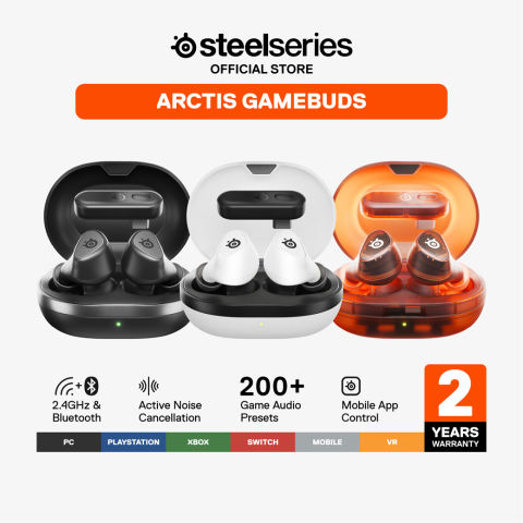 หูฟังเกมมิ่งไร้สายเอียบัด Arctis GameBud 3