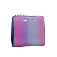 กระเป๋าใส่บัตร ผู้หญิง Snap Button Cardholder - Peacock