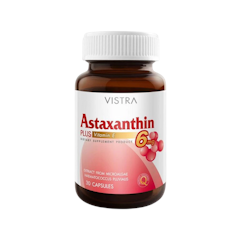 แอสตาแซนธิน 6 มก. พลัส วิตามินอี Astaxanthin 6 mg PLUS Vitamin E