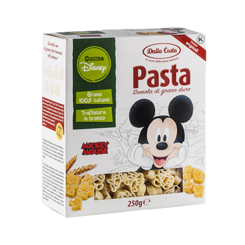เส้นพาสต้า Dalla Costa ออร์แกนิค Disney Mickey Mouse 3 สี 1