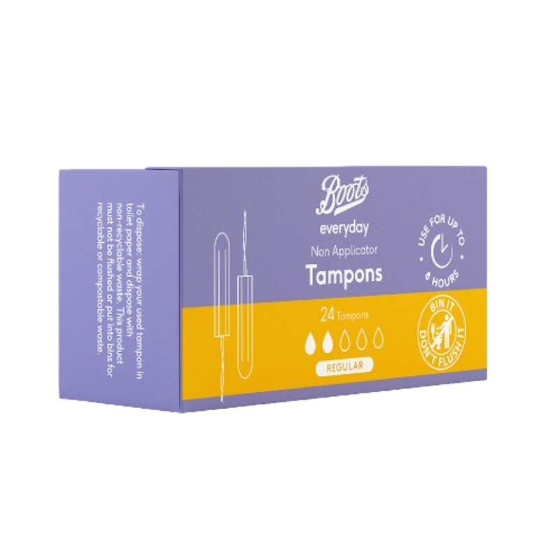 Non Applicator Tampons Regular 2