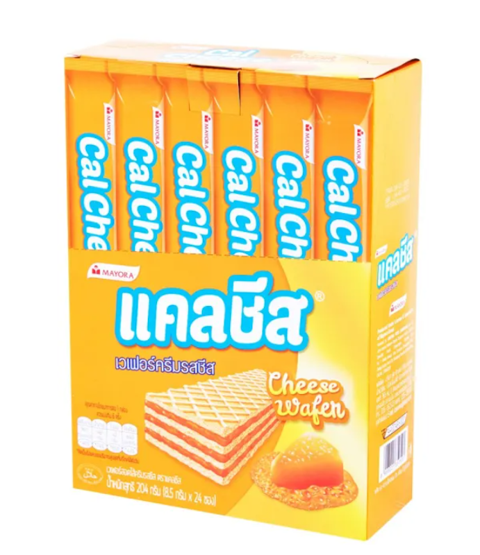 เวเฟอร์สอดไส้ครีม รสชีส 2