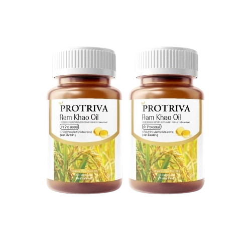 น้ำมันรำข้าวสกัดเย็น Ramkhao Oil  1